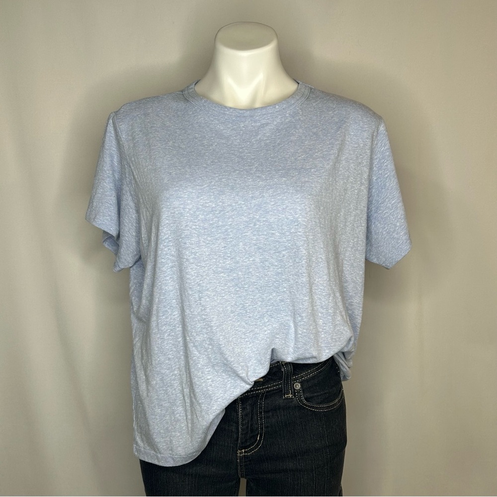 Free Assembly Cornflower Blue Ringer Tee, XL